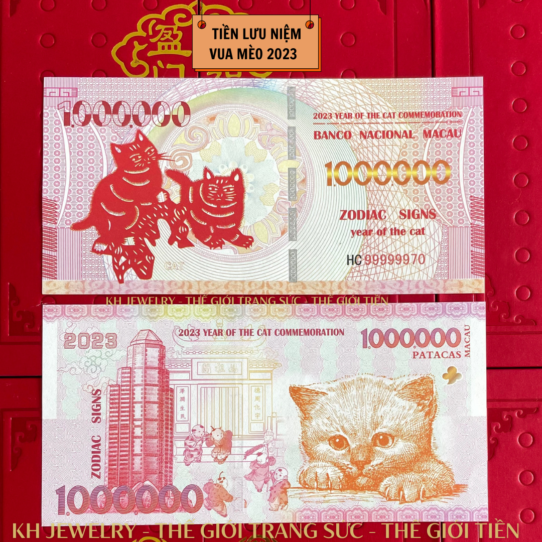 Tờ Tiền Lưu Niệm Vua Mèo 2023
